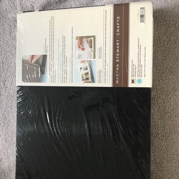 Martha Stewart scrapbook. New in package.
